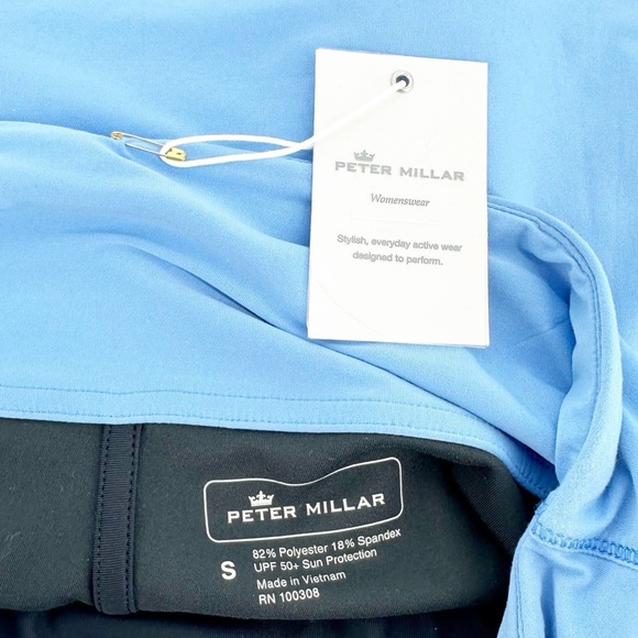 NWT Peter Millar Skort Pockets Periwinkle Blue - Picture 4 of 6